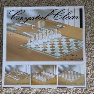 Crystal Clear | Games | Crystal Clear 3 In Game Set | Glass